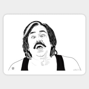 Steven Toast, Toast of London, Toast of Tinseltown. Sticker